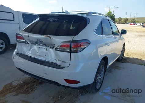 2015 Lexus Rx 350 из США, поврежденный, VIN 2T2ZK1BA3FC165516